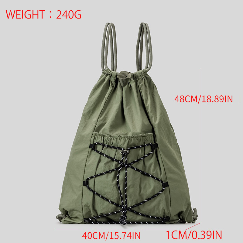 SHELKSBAG Unisexowy plecak ze  – Drawstring Gym Bag recenzja i cena
